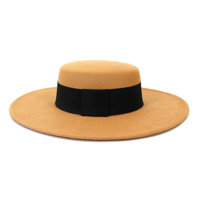 Wide Brim Felt Hat