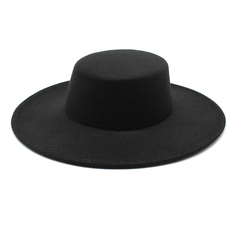 Wide Brim Felt Hat
