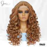 Tia - Curly Wig Heat Resistant Lace Front Wigs 13X4X1