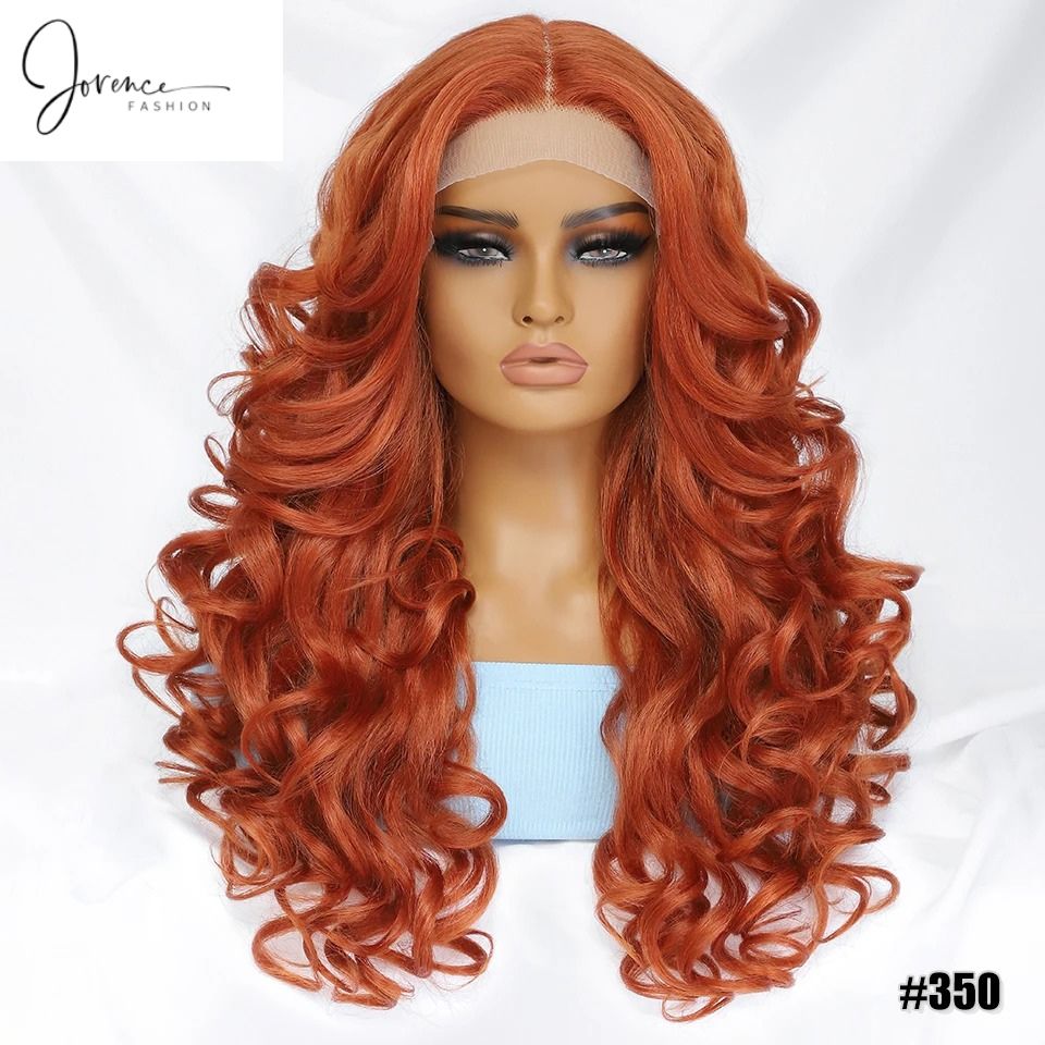 Tia - Curly Wig Heat Resistant Lace Front Wigs 13X4X1