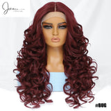 Tia - Curly Wig Heat Resistant Lace Front Wigs 13X4X1